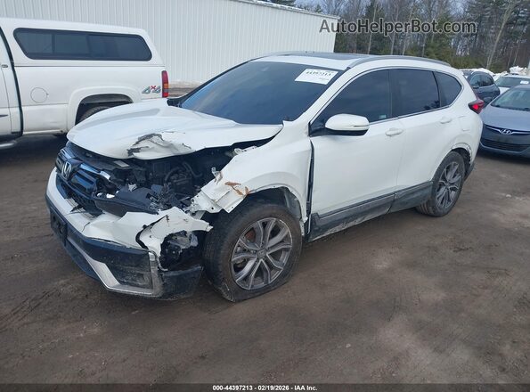 2HKRW2H98NH651679 2022 HONDA CR-V Белый Передняя левая четверть