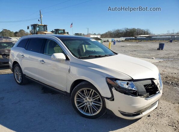 2LMHJ5AT4JBL02137 2018 LINCOLN MKT White Передня права чверть