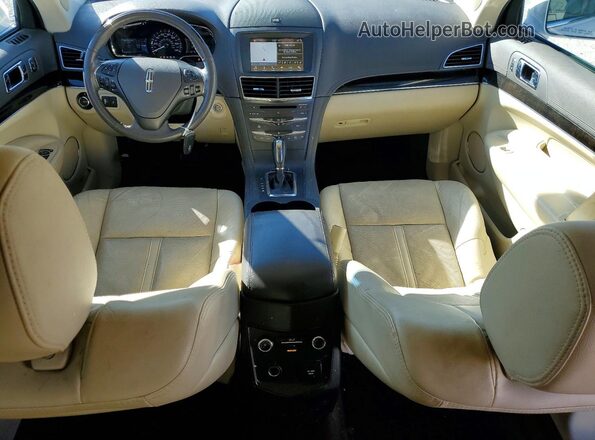 2LMHJ5AT4JBL02137 2018 LINCOLN MKT White Вид панелі приладів