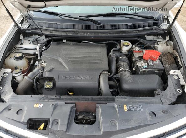 2LMHJ5AT9KBL02412 2019 LINCOLN MKT Белый Вид подкапотного пространства