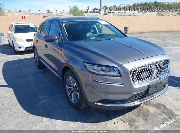 2LMPJ6J9XNBL07192 2022 LINCOLN NAUTILUS Серый Передняя правая четверть