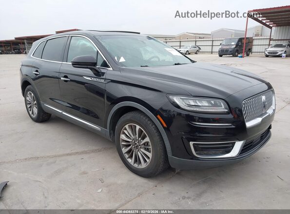 2LMPJ6K93LBL10561 2020 LINCOLN NAUTILUS Черный Передняя правая четверть