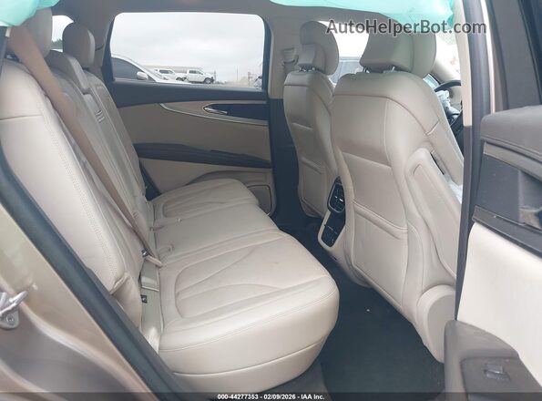 2LMPJ6K98KBL23420 2019 LINCOLN NAUTILUS Champagne Вид наклейки с VIN-кодом