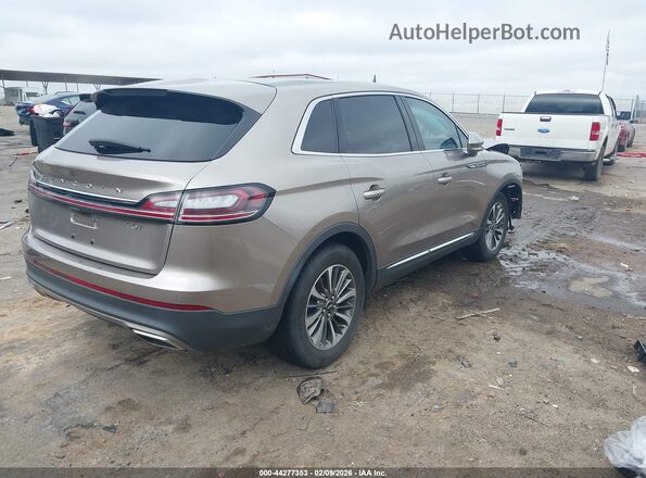 2LMPJ6K98KBL23420 2019 LINCOLN NAUTILUS Champagne Задняя правая четверть