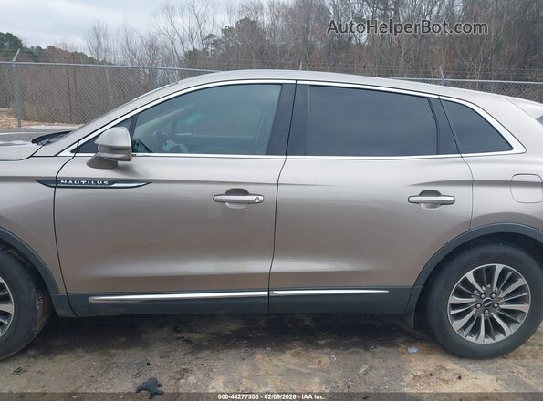 2LMPJ6K98KBL23420 2019 LINCOLN NAUTILUS Champagne Панорамный вид салона 360°