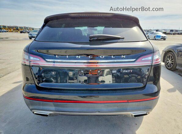 2LMPJ6L96KBL46015 2019 LINCOLN NAUTILUS Black Widok z tyłu