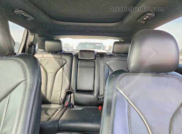2LMPJ6L96KBL46015 2019 LINCOLN NAUTILUS Black Widok tylnych siedzeń
