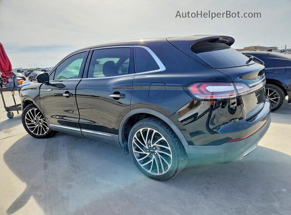 2LMPJ6L96KBL46015 2019 LINCOLN NAUTILUS Black Tył lewy