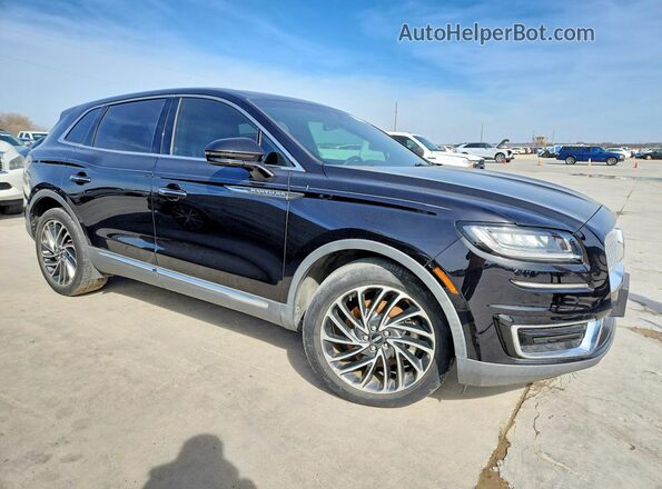 2LMPJ6L96KBL46015 2019 LINCOLN NAUTILUS Black Przód prawy