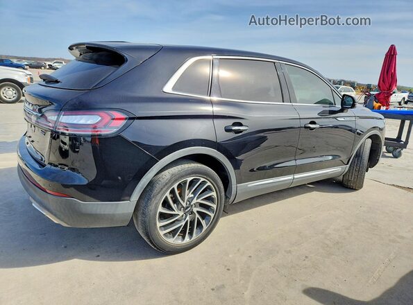 2LMPJ6L96KBL46015 2019 LINCOLN NAUTILUS Black Tył prawy