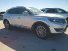 2017 Lincoln Mkx Reserve Silver vin: 2LMPJ6LP0HBL47443