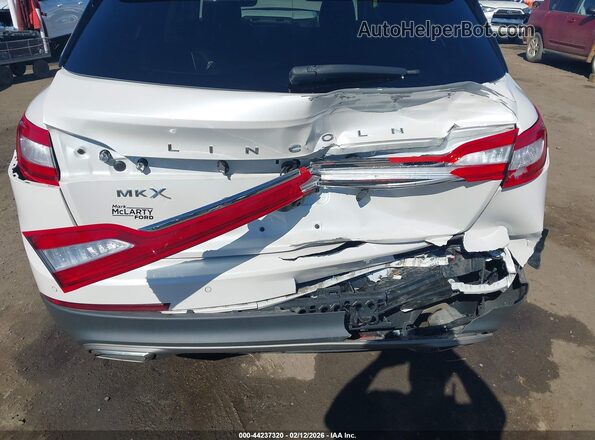 2LMPJ6LR5JBL34713 2018 LINCOLN MKX Белый Вид спереди