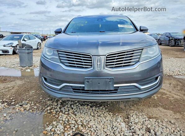 2LMPJ6LR8HBL39477 2017 LINCOLN MKX Серый Вид спереди