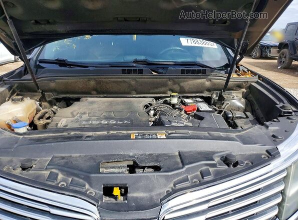 2LMPJ6LR8HBL39477 2017 LINCOLN MKX Серый Вид задней части салона