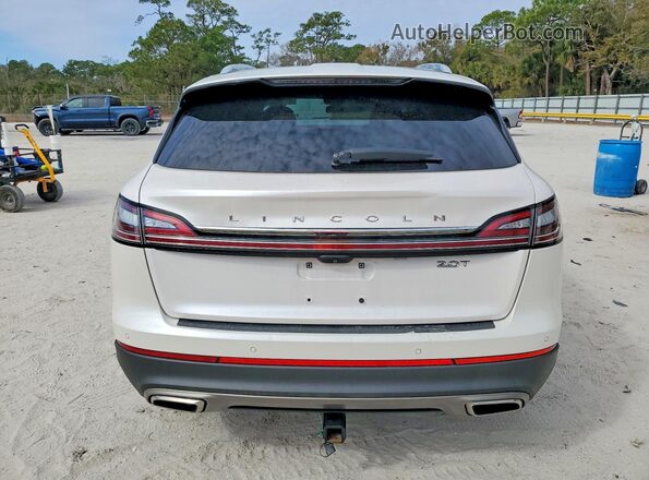 2LMPJ7J98KBL36420 2019 LINCOLN NAUTILUS Белый Вид сзади