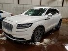 2021 Lincoln Nautilus White vin: 2LMPJ8J92MBL18570