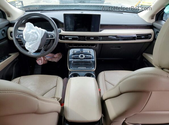 2LMPJ8K91NBL04109 2022 LINCOLN NAUTILUS Black Widok deski rozdzielczej