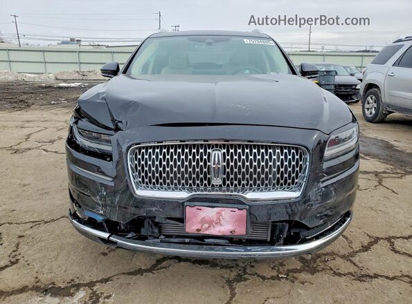 2LMPJ8K91NBL04109 2022 LINCOLN NAUTILUS Black Widok z przodu