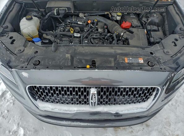 2LMPJ8K92PBL23822 2023 LINCOLN NAUTILUS Gray ძრავის განყოფილების ხედი