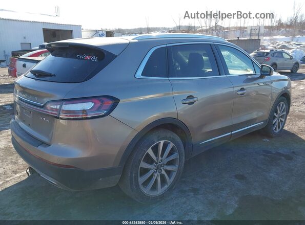 2LMPJ8K93KBL28102 2019 LINCOLN NAUTILUS Серый Задняя правая четверть