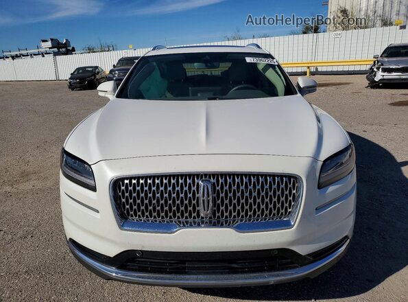 2LMPJ8K96PBL13231 2023 LINCOLN NAUTILUS White Vista frontal