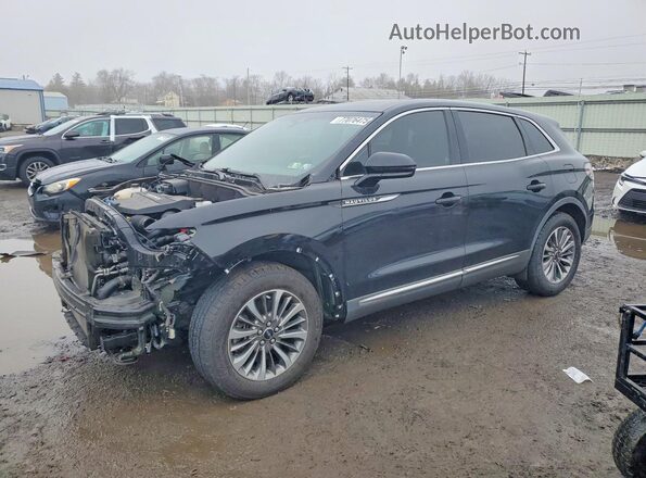 2LMPJ8KP2KBL46377 2019 LINCOLN NAUTILUS Черный Передняя левая четверть