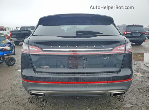 2LMPJ8KP2KBL46377 2019 LINCOLN NAUTILUS Черный Вид сзади