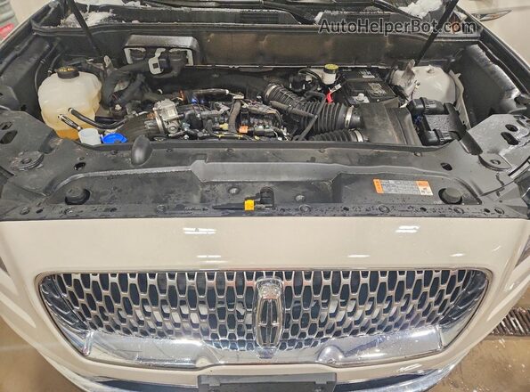 2LMPJ8KP4NBL10615 2022 LINCOLN NAUTILUS Кремовый Вид подкапотного пространства