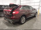 2017 Lincoln Mkx Select Темно-бордовый vin: 2LMPJ8KR1HBL39298