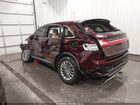 2017 Lincoln Mkx Select Темно-бордовый vin: 2LMPJ8KR1HBL39298