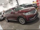 2017 Lincoln Mkx Select Темно-бордовый vin: 2LMPJ8KR1HBL39298