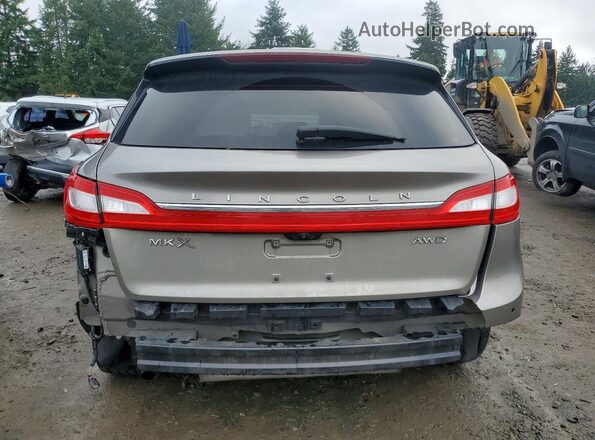 2LMPJ8KR9HBL28811 2017 LINCOLN MKX Желто-коричневый Вид сзади