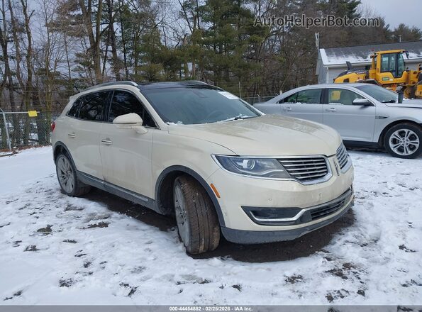 2LMPJ8LP5GBL46802 2016 LINCOLN MKX Белый Передняя правая четверть