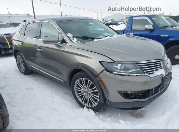 2LMPJ8LR0HBL29456 2017 LINCOLN MKX Beige Передня права чверть