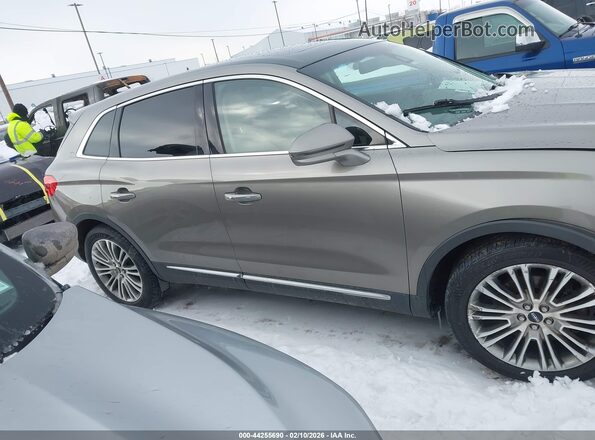 2LMPJ8LR0HBL29456 2017 LINCOLN MKX Beige Панорамний вид салону 360°