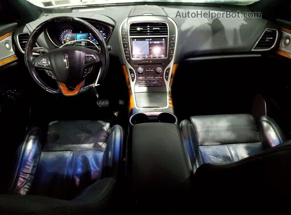 2LMPJ8LR3GBL89679 2016 LINCOLN MKX Black წინა პანელის ხედი