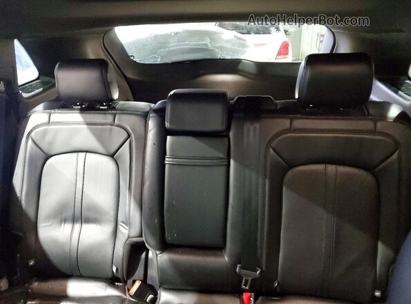 2LMPJ8LR3GBL89679 2016 LINCOLN MKX Black უკანა სავარძლების ხედი