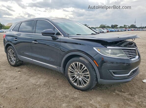 2LMPJ8LRXJBL12511 2018 LINCOLN MKX Черный Передняя правая четверть