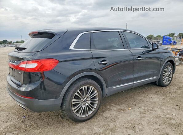 2LMPJ8LRXJBL12511 2018 LINCOLN MKX Черный Задняя правая четверть