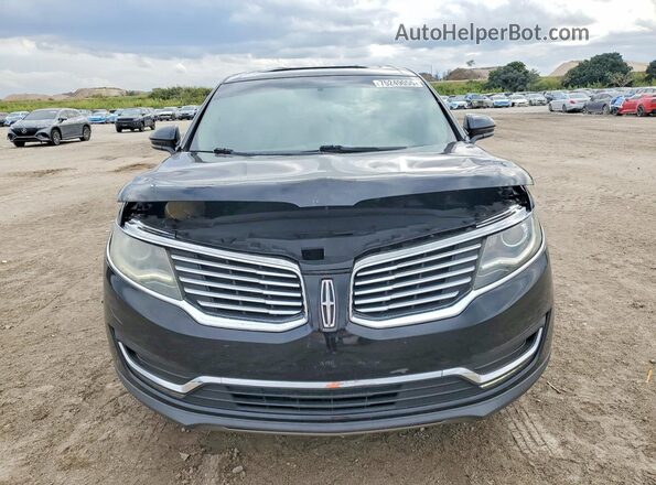 2LMPJ8LRXJBL12511 2018 LINCOLN MKX Черный Вид спереди