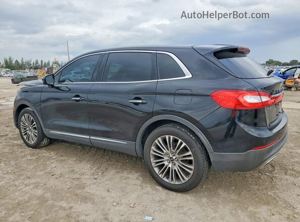 2LMPJ8LRXJBL12511 2018 LINCOLN MKX Черный Задняя левая четверть