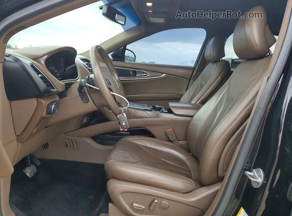 2LMPJ8LRXJBL12511 2018 LINCOLN MKX Черный Вид салона спереди