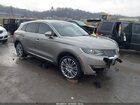 2016 Lincoln Mkx Reserve Gold vin: 2LMTJ6LP9GBL20626