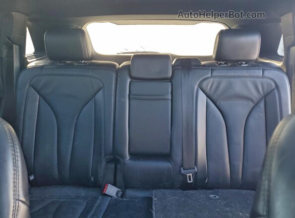 2LMTJ8LR6GBL70557 2016 LINCOLN MKX Красный Вид задних сидений