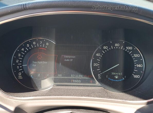 2LMTJ8LR7GBL57719 2016 LINCOLN MKX Белый Вид щитка приборов