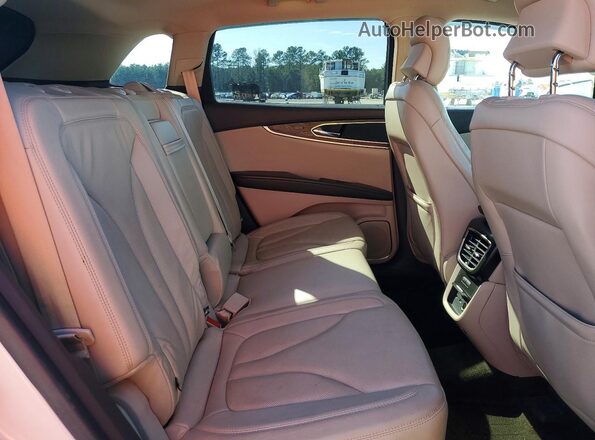 2LMTJ8LR7GBL57719 2016 LINCOLN MKX Белый Вид задней части салона