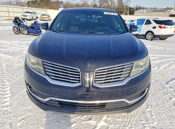 2LMTJ8LR8GBL62377 2016 LINCOLN MKX Черный Вид спереди