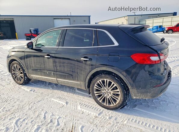 2LMTJ8LR8GBL62377 2016 LINCOLN MKX Черный Задняя левая четверть