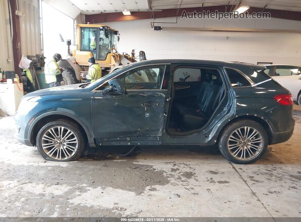 2LMTJ8LRXGBL42213 2016 LINCOLN MKX Синий Панорамный вид салона 360°