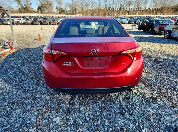 2T1BURHE0HC786403 2017 TOYOTA LL Red Հետևի տեսք